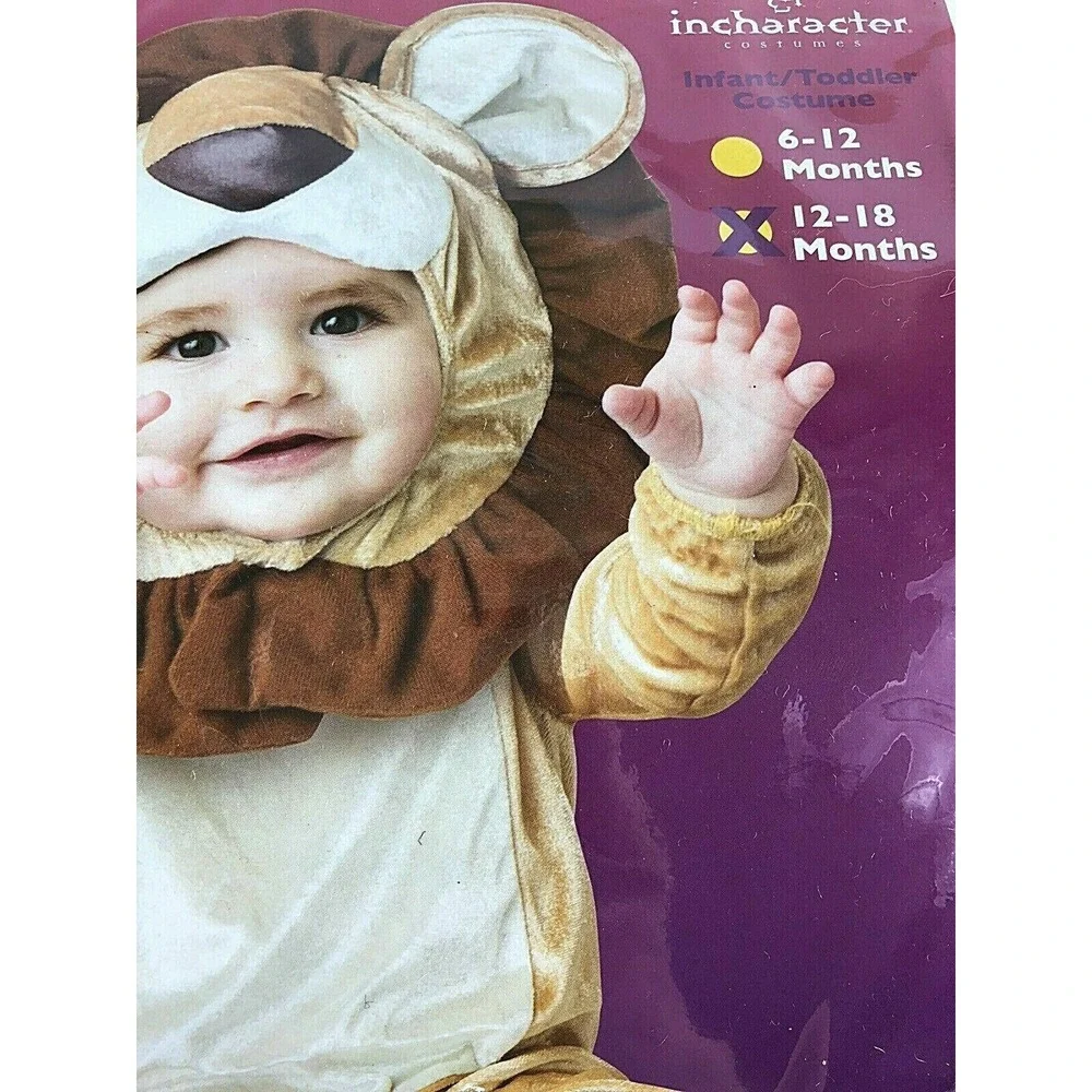 Mommy And Me Ring Mistress And Lion Cub Costumes Outfits Set Infant 12-18 Months